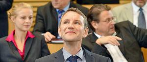 AfD-Fraktionschef Björn Höcke im Erfurter Landtag
