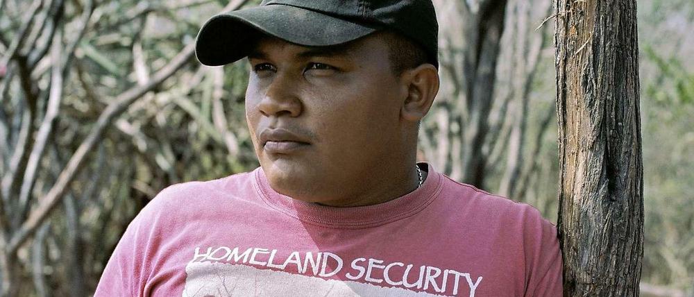 Der junge Anführer der Proteste in Tamaquito: Jairo Fuentes.