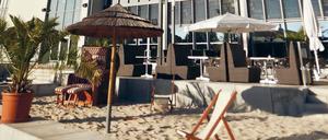 Studieren am Strand. Der Campus Wilhelminenhof der HTW, die jetzt in die renommierte Vereinigung Europäischer Universitäten aufgenommen wurde.