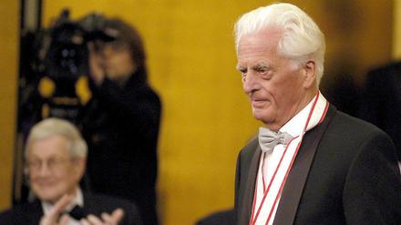 Kurz vor Bekanntgabe des Preises starb Frei Otto. Nun ehrt ihn Bundesaußenminister Frank-Walter Steinmeier posthum. 