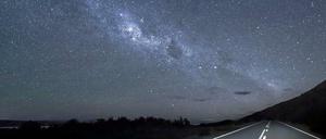 Die Milchstraße am Himmel über Neuseeland.