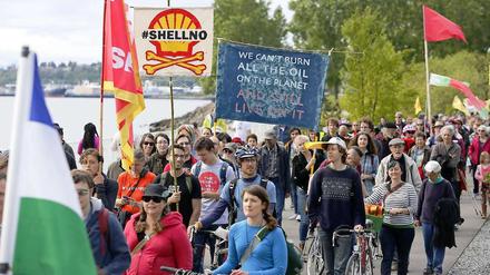 Umweltschützer in den USA protestieren schon lange gegen das Projekt. 