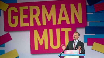 Bei der Wahl zum Parteichef erhielt Christian Lindner mehr als 92 Prozent.