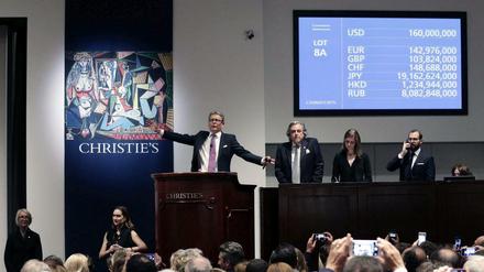 Paoblo Picassos "Les Femmes d'Alger" kam für sagenhafte 180 Millionen Dollar im Auktionshaus Christie's unter den Hammer. 