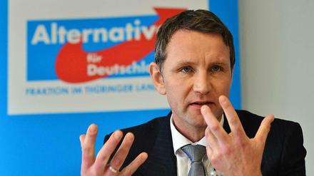 Björn Höcke ist Landes- und Fraktionschef der AfD in Thüringen 
