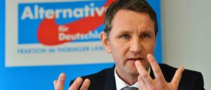 Björn Höcke ist Landes- und Fraktionschef der AfD in Thüringen 