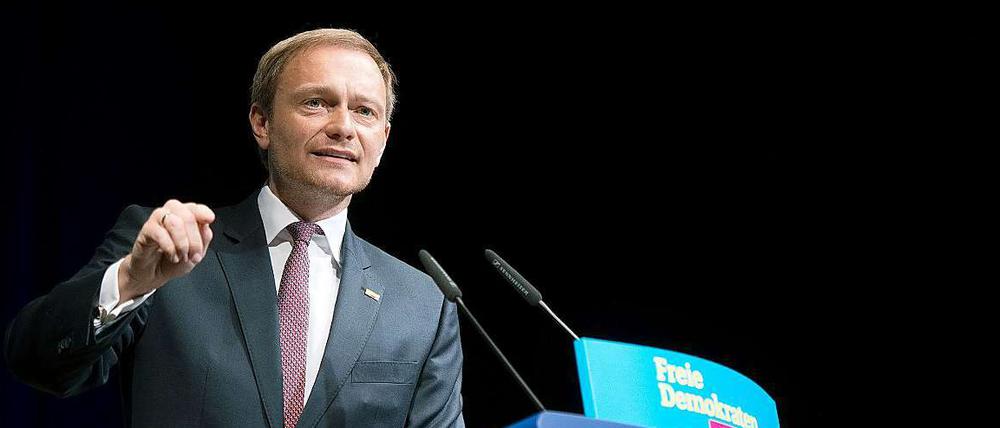 FDP-Chef Christian Lindner.