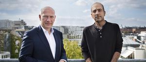 Manchmal einer Meinung: Kai Wegner und Rouzbeh Taheri