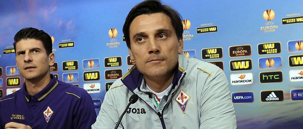 Gestörtes Verhältnis? Mario Gomez und Vincenzo Montella liegen in Florenz nicht auf einer Wellenlänge.