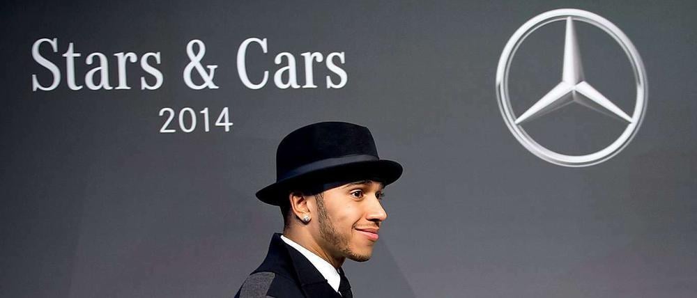 Star mit Stern. Lewis Hamilton und Mercedes setzen ihre Zusammenarbeit fort.