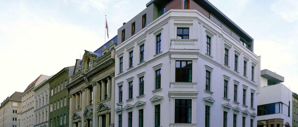 Klassisch und modern: Die Landesvertretung Hamburg in Berlin.