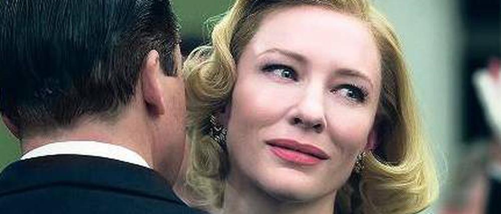Seitenblick. Todd Haynes’ „Carol“ (Cate Blanchett) liebt eine Frau. Foto: Filmfestival Cannes