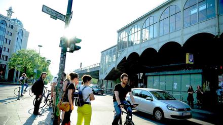 Hier läuft’s nicht rund. Kreuzberg gehörte beim Online-Dialog zur Radsicherheit zu den Gebieten mit den meisten Klagen über Gefahrenstellen. 