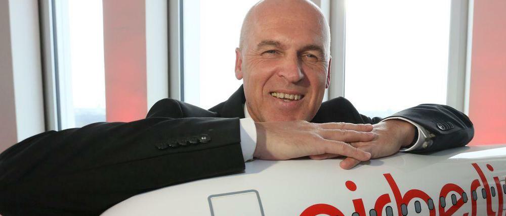 Sieht Air Berlins letzte Chance gekommen: Firmen-Chef Stefan Pichler versucht die Fluggesellschaft vor dem Abstieg zu retten.