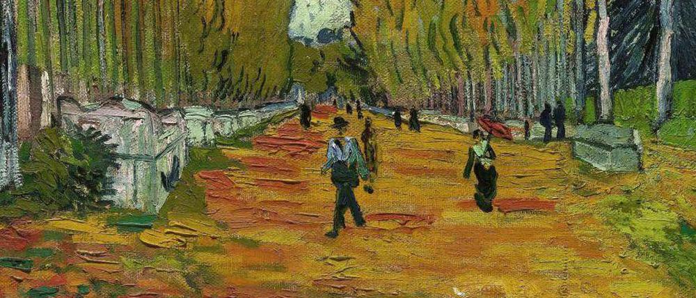 Mindestens 36 Millionen Euro sollte es für Vincent van Goghs Gemälde "L'Allée des Alyscamps" geben – am Ende wurden es 59 Millionen.