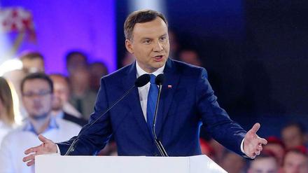 Stark auf der Zielgeraden. Andrzej Duda hat derzeit beste Aussichten, Polens nächster Präsident zu werden.