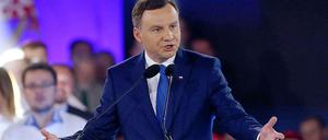 Stark auf der Zielgeraden. Andrzej Duda hat derzeit beste Aussichten, Polens nächster Präsident zu werden.