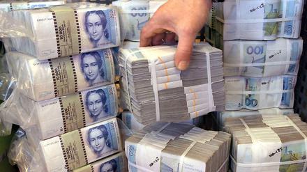 Die gute, alte D-Mark. Immer noch horten Deutsche die alten Scheine.