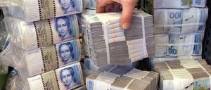 Die gute, alte D-Mark. Immer noch horten Deutsche die alten Scheine.