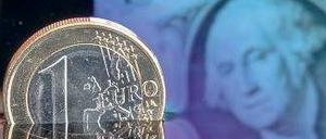 Euro und Dollar.