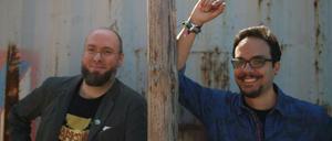 Das Duo von "Maschinen-Mensch": Johannes Kristmann (l.) und Riad Djemili. 