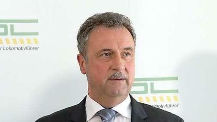 GDL-Chef Claus Weselsky hat erneut zum Streik aufgerufen
