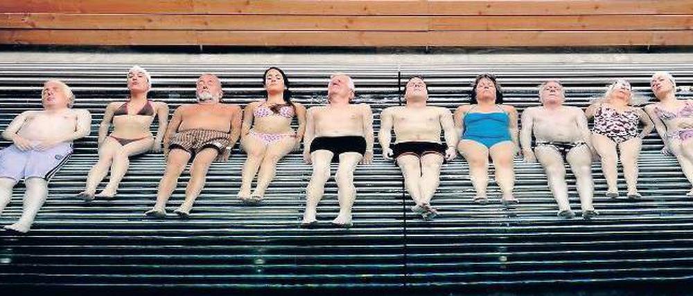 Wellness an der Côte d’Azur? Nein, diese Poolszene stammt aus Paolo Sorrentinos „Youth“, der in den Alpen spielt.