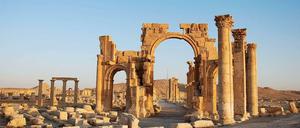 Ruinen von Palmyra.