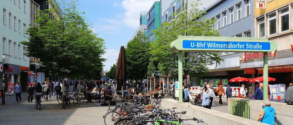 Seit 1978 kauft Charlottenburg in der Fußgängerzone der Wilmersdorfer Straße ein.