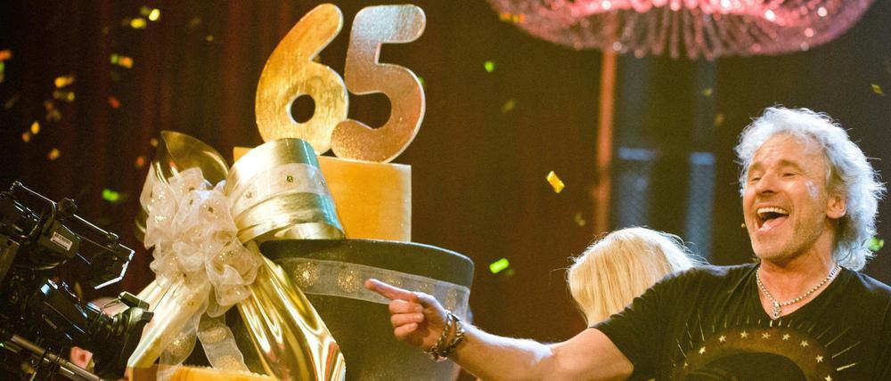 Thomas Gottschalk bei der TV-Gala von RTL zu seinem 65. Geburtstag