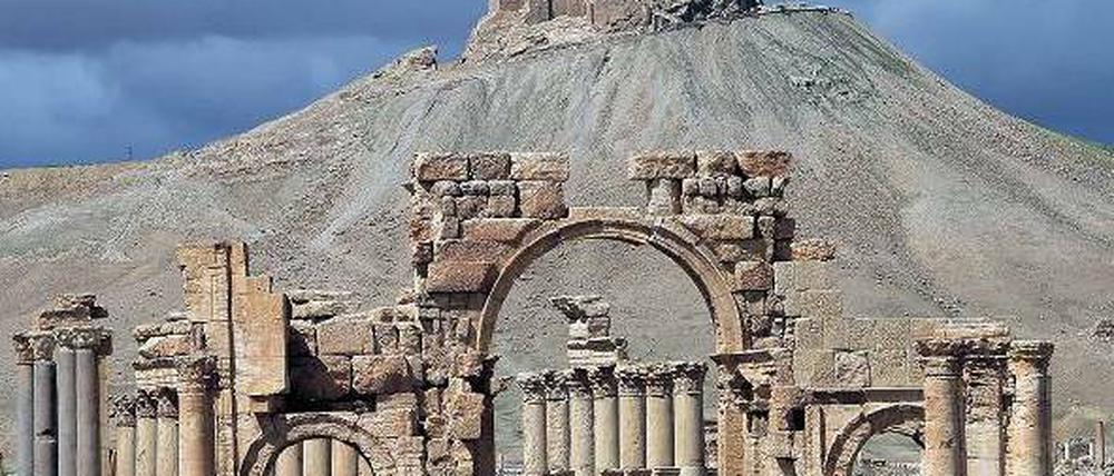 Die Stadt Palmyra in Syrien.