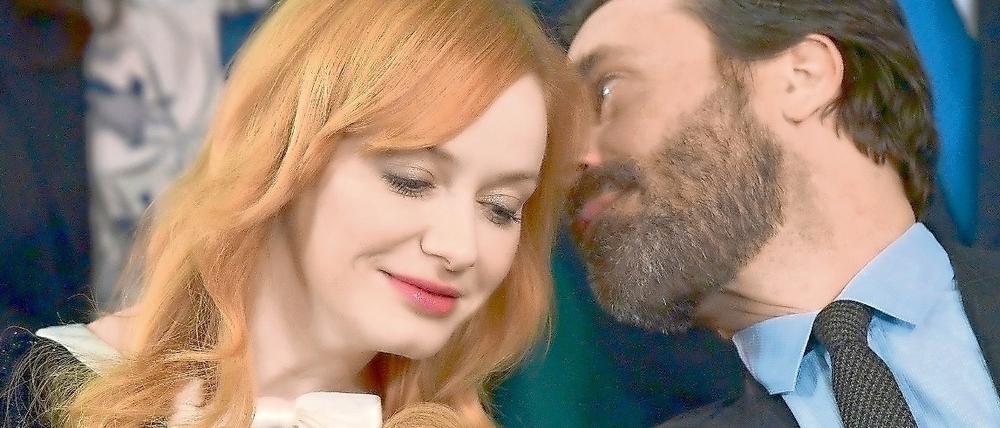 Christina Hendricks und Jon Hamm aus der Serie "Mad Men"