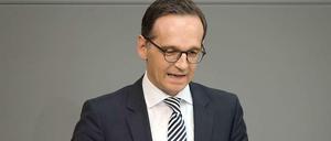 Heiko Maas (SPD), Bundesjustizminister.