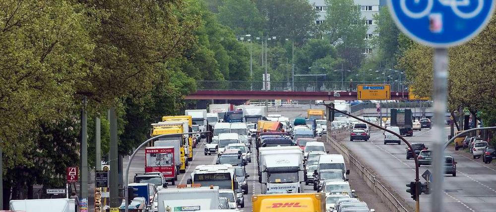 Es gibt immer mehr Autos in Berlin.