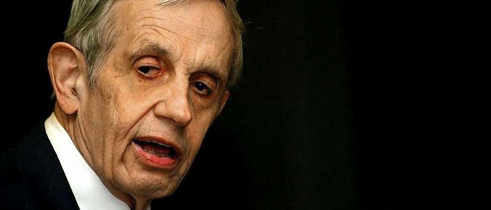 John Nash, US-Mathematiker und Nobelpreisträger, starb bei einem Autounfall.