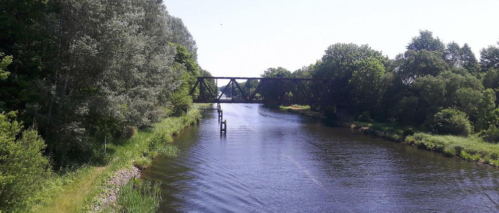 Eine Brücke über die Havel bei Liebenwalde.