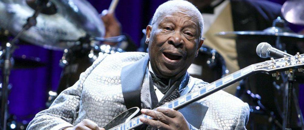 Berühmt wurde B.B. King als "Blues Boy" in der Beale Street.
