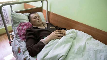 Alexander Alexandrow ist einer der Männer, der sich in einem Interview als russischer Soldat bezeichnete.