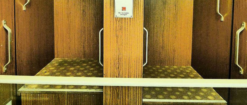 Paternoster in der ehemaligen Stasi-Zentrale in Berlin-Lichtenberg
