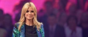 Kreisch! Heidi Klum, Mehrfachmutter mit Supermaßen und seit zehn Jahren Moderatorin ihrer Fernseh-Modelsuche.