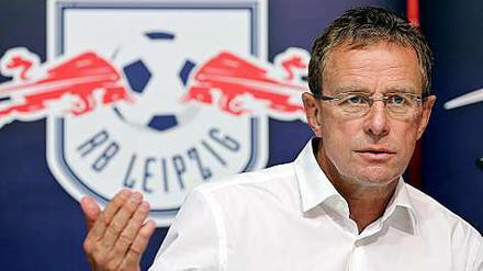 Ein Jahr gibt sich Ralf Rangnick - und dann soll RB in der Bundesliga spielen.