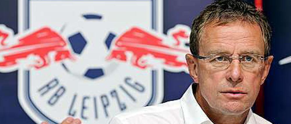 Ein Jahr gibt sich Ralf Rangnick - und dann soll RB in der Bundesliga spielen.