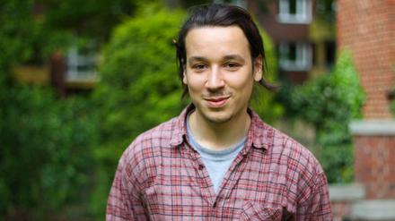 Jerome Geller (20) macht eine Tischlerausbildung. 