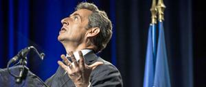 Parteichef Nicolas Sarkozy - mit neuem Parteinamen will er neue Kraft gewinnen.