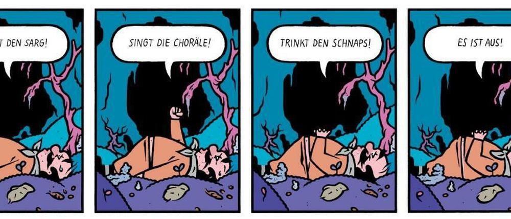 Gewichtige Themen, unprätentiöser Zugang: Eine Seite aus dem besprochenen Buch.