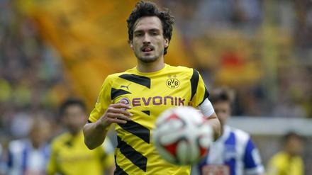 Lust auf Fußball. Mats Hummels hat wieder Gefallen am Spiel für seinen Verein gefunden.