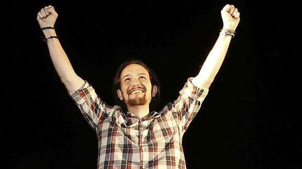 Der Chef der Linkspartei "Podemos", Pablo Iglesias.