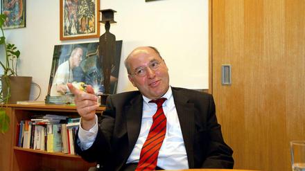 Gregor Gysi, Fraktionschef der Linken im Bundestag.