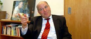 Gregor Gysi, Fraktionschef der Linken im Bundestag.