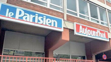 Taschen-Verlag. Die Zeitung „Le Parisien“ mit der Provinzausgabe „Aujourd’hui en France“ soll vom Luxusgüterkonzern Louis Vuitton Moët Hennessy übernommen werden. 